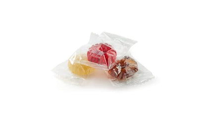 Yupik Assorted Barley Sugar Candies, 1 kg, Gluten-Free, Fat-Free, Individually Wrapped Hard Candies, Perfect for Snacking, Gifting & Halloween Treats