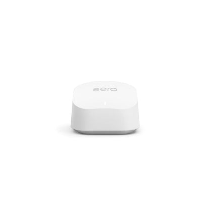 Amazon eero 6+ mesh wifi router - Supports internet plans up to a Gigabit, Coverage up to 140 m², Connect 75+ devices, 1-Pack