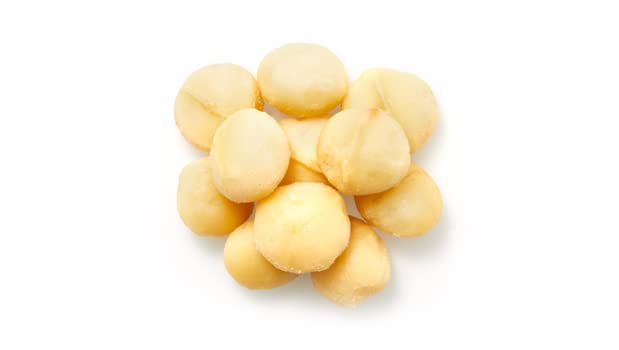 Yupik Raw Macadamia Nuts - 1 kg Whole Nuts, Unsalted & Oil-Free, Gluten-Free & Kosher
