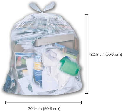 Spartano - Garbage Bags - Regular - Clear - 20"x22"