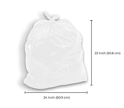 Spartano - Garbage Bags - Regular - White - 24"x22"