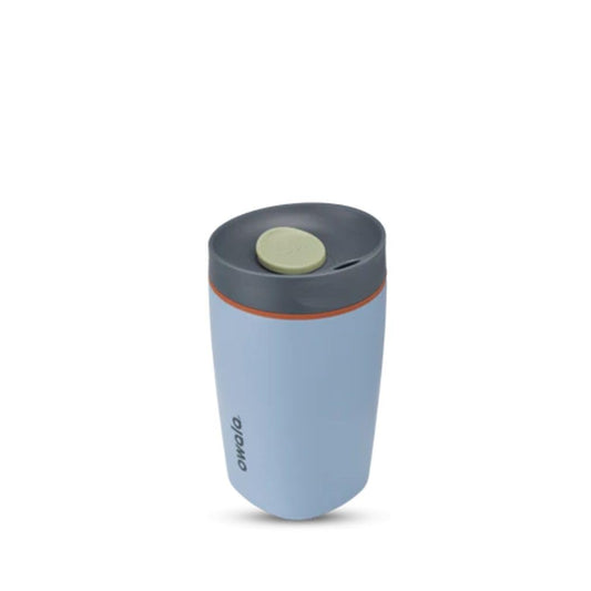 Owala SmoothSip Slider Insulated Stainless Steel Coffee Tumbler, Reusable Iced Coffee Cup, Hot Coffee Travel Mug, BPA Free 12 oz, Lakeside 🍁 All In One Marketplace Canada