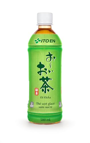 Ito En Oi Ocha Green Tea Ready-to-Drink Beverage, 500 ml (Pack of 12)