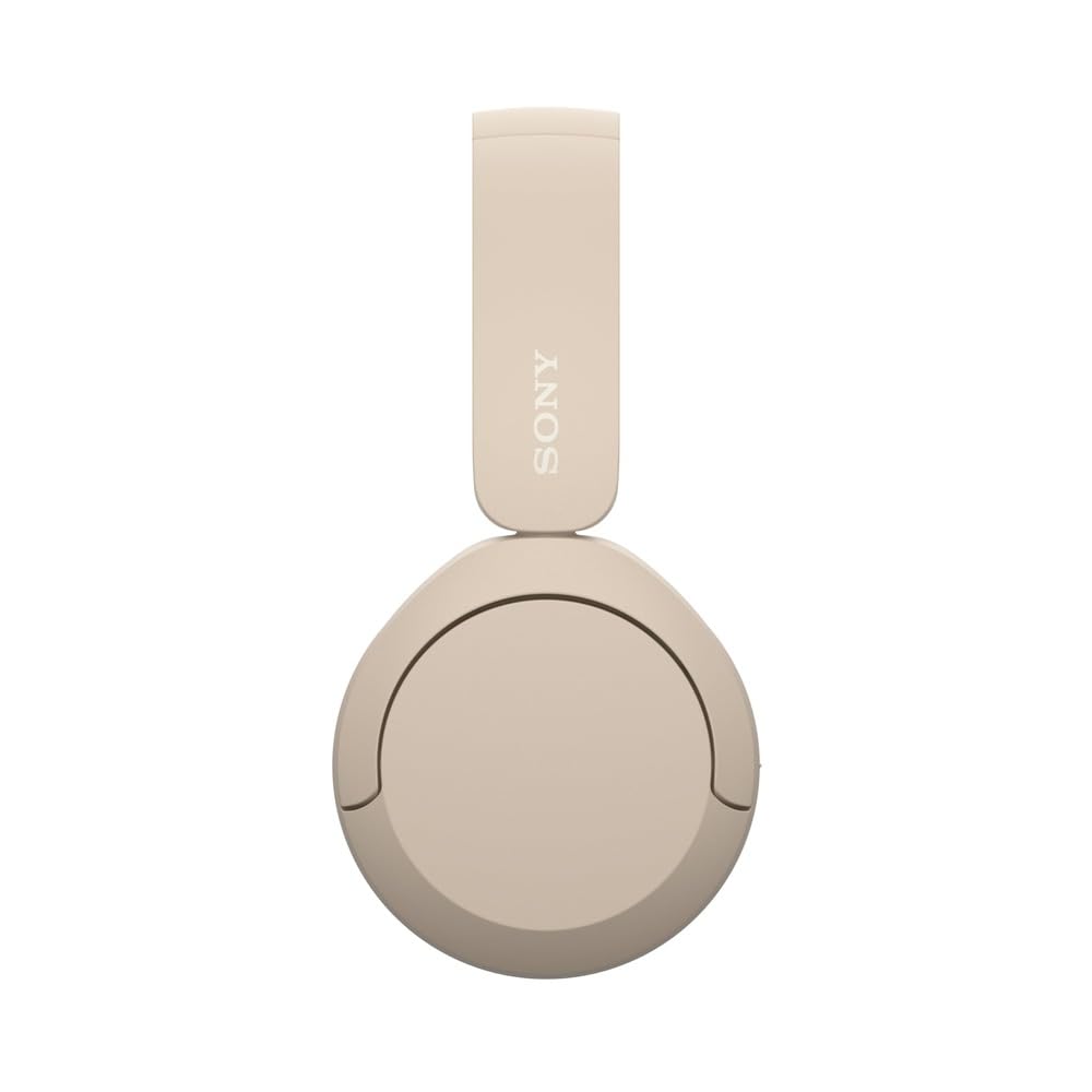 Sony WH-CH520 Wireless Headphones Bluetooth On-Ear Headset with Microphone, Cappuccino