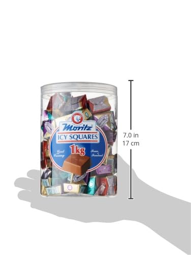 Moritz Icy Chocolate Squares - 90 Count, 1kg Pack