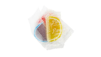 Tranches de gelée aux fruits emballées Yupik, 1 kg, sans gluten, bonbons emballés individuellement, saveurs fruitées, enrobage sucré, collations délicieuses, idéal pour offrir, Halloween et fêtes