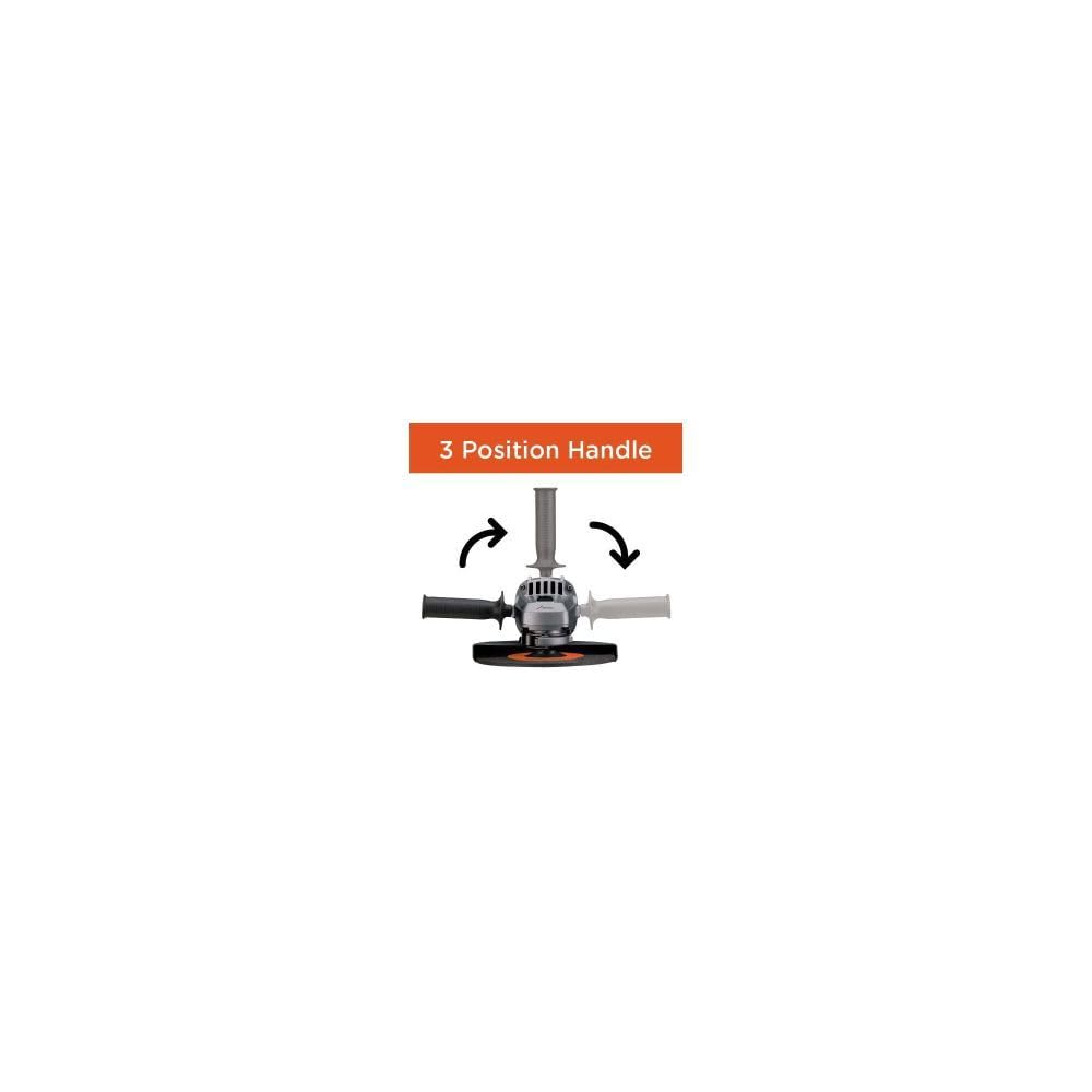 BLACK+DECKER Angle Grinder Tool, 4-1/2-Inch, 6.0 - Amp (BDEG400) BLACK+DECKER