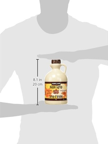 Kirkland Signature Pure Grade A Dark Amber Maple Syrup, 1L