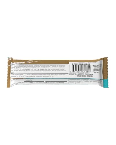 Grenade Carb Killa High Protein Bar - Chocolate Chip Salted Caramel, 12 Pack (60g each)