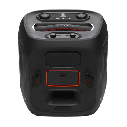 JBL PartyBox Encore 2 (with 2 Mics) - Portable Party Speaker with Two Digital Wireless Mics, 100W Powerful Sound, AI Sound Boost, Auracast-Enabled, Dynamic Light Show, and IPX4 Splash Proof - Black