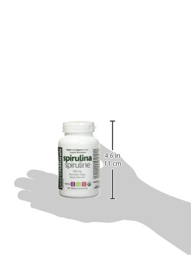 Prairie Naturals Organic Spirulina Blue Green Algae Tablets - 180 Count