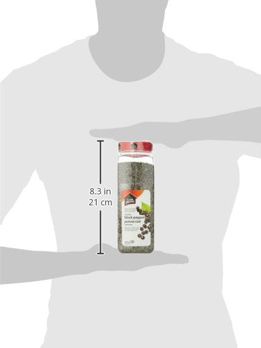 Club House Cracked Black Pepper - Premium Natural Spice, 520g (Case of 12)