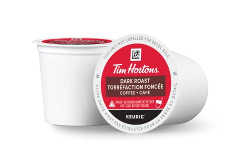 Tim Hortons Dark Roast Coffee K-Cup Pods, 30 Single Serve Capsules