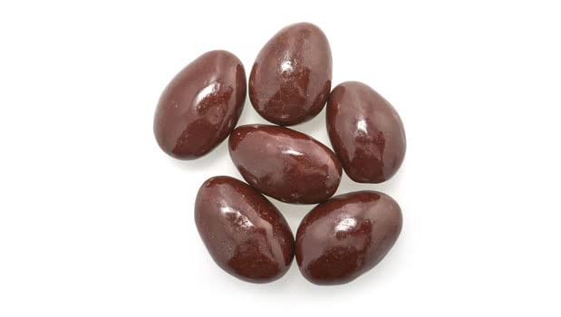Yupik Dark Chocolate Almonds – 60% Cacao, 1 kg, Kosher Certified, Whole Nuts with Rich Chocolate Coating