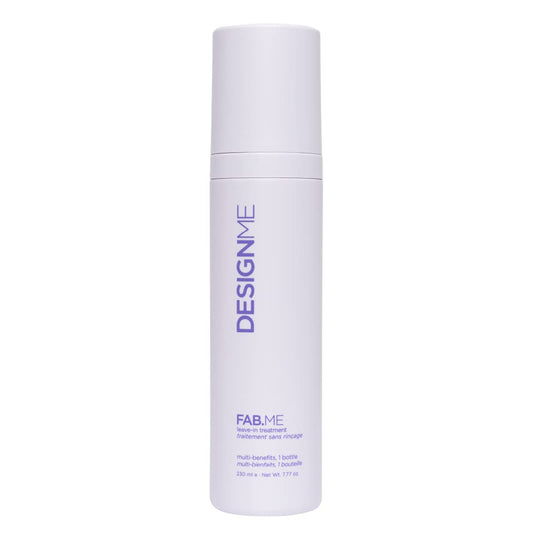 Design.Me FAB.ME Leave-In Conditioner Spray | Detangles, Hydrates, and Controls Frizz | Heat Protector, Reduces Blow Dry Time & Adds Shine | Color Safe, Perfect for Styling All Hair Types - Available at All In One Marketplace Canada