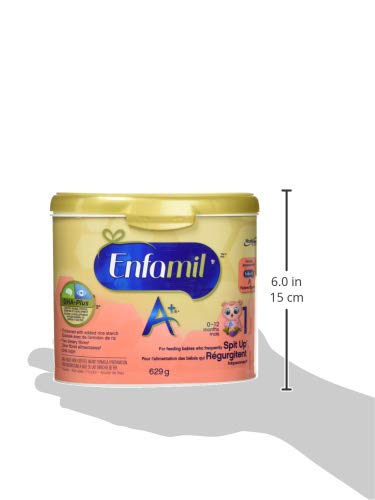 Enfamil A+ Frequent Spit Up Baby Formula Powder, 629g Tub