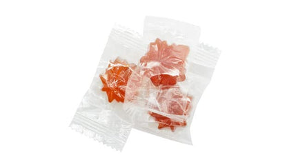 Yupik Pure Maple Syrup Hard Candies – Maple Leaf Shaped, 1 kg, Individually Wrapped, Canadian Made