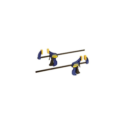 IRWINQUICK-GRIPOne-Handed Mini Bar Clamp 2 Pack, 12", 1964745
