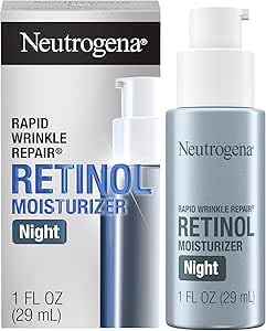Crème de nuit anti-âge au rétinol Neutrogena, Rapid Wrinkle Repair, 29 mL