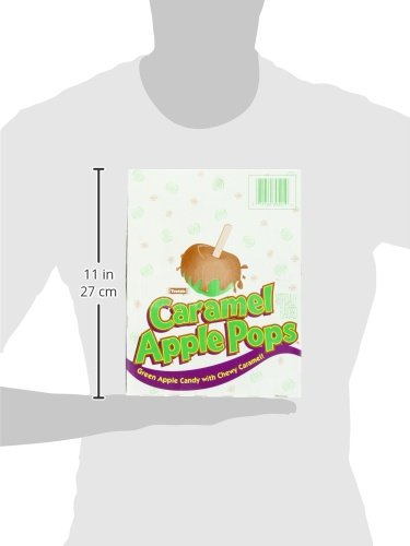 Tootsie Caramel Apple Pop - Box of 48 Individually Wrapped Lollipops