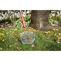 Garden Weasel Nut Gatherer - Small Cage | Pick Up Small Acorns, Buckeyes, Beech Nuts | Nut Collector and Picker Upper Roller | 95334
