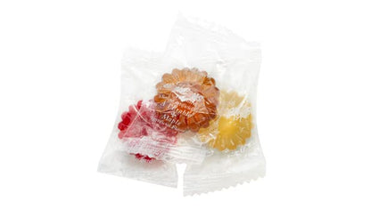 Yupik Assorted Barley Sugar Candies, 1 kg, Gluten-Free, Fat-Free, Individually Wrapped Hard Candies, Perfect for Snacking, Gifting & Halloween Treats