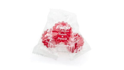 Yupik Original Barley Sugar Candies, 1 kg, Individually Wrapped Bright Red Hard Candies, Fat-Free, Low-Calorie, Perfect for Snacking, Gifting, & Halloween Treats