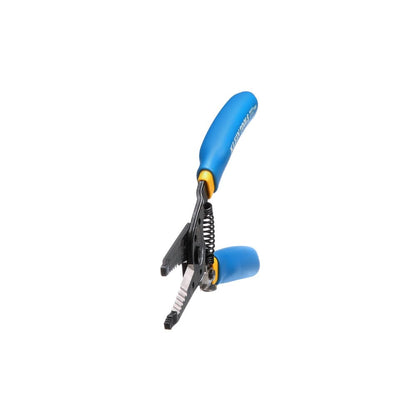 Klein Tools 11055EP Wire Cutter and Stripper, Stranded and Solid Wire Cutter, Cuts Copper, Blue KLEIN TOOLS