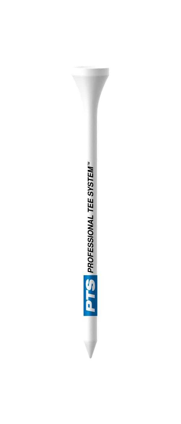 Pride Golf Tee Tees 135 Count, Blue On White, 3-1/4 US