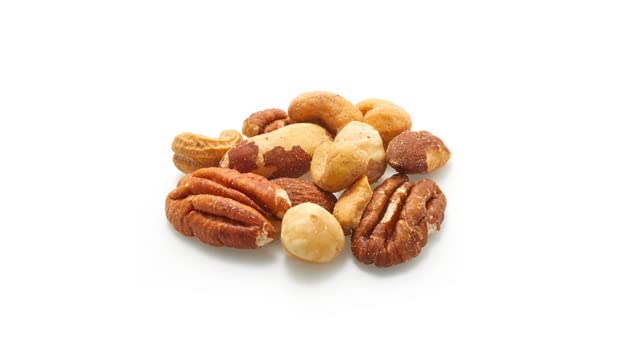 Yupik Deluxe Roasted Salted Nut Mix – 1kg Premium Blend of Cashews, Brazil Nuts, Hazelnuts & Pecans