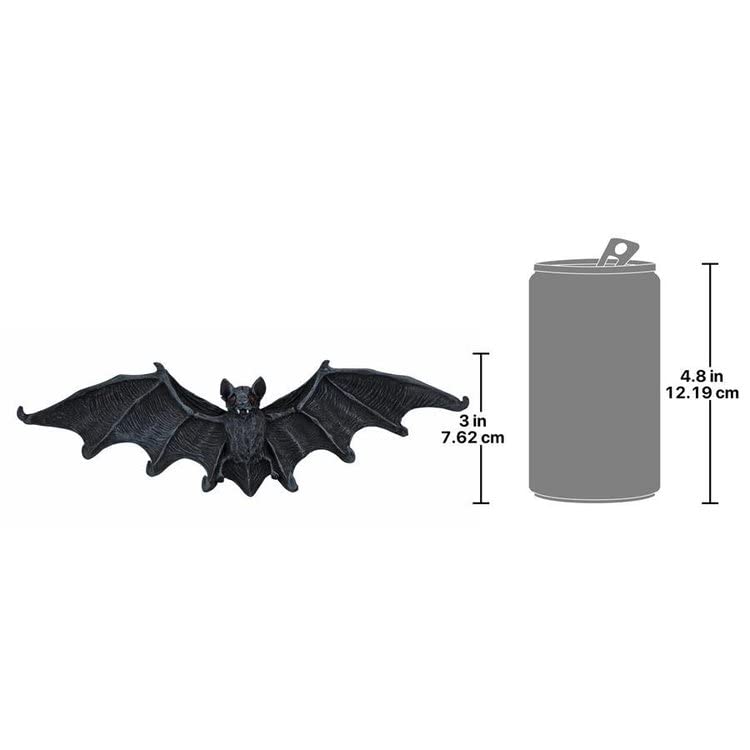 Porte-clés mural - Sculpture murale porte-clés chauve-souris vampire - Figurine de chauve-souris - Chauves-souris d'Halloween