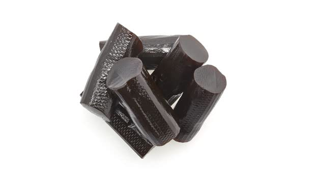 Yupik Finnish Soft Black Licorice Bites, 1 kg, Soft & Chewy Candy, Original Sweet Licorice Flavor, Fun Treat, Delicious Snack, Halloween Treats, Ideal for Gifting & Holidays