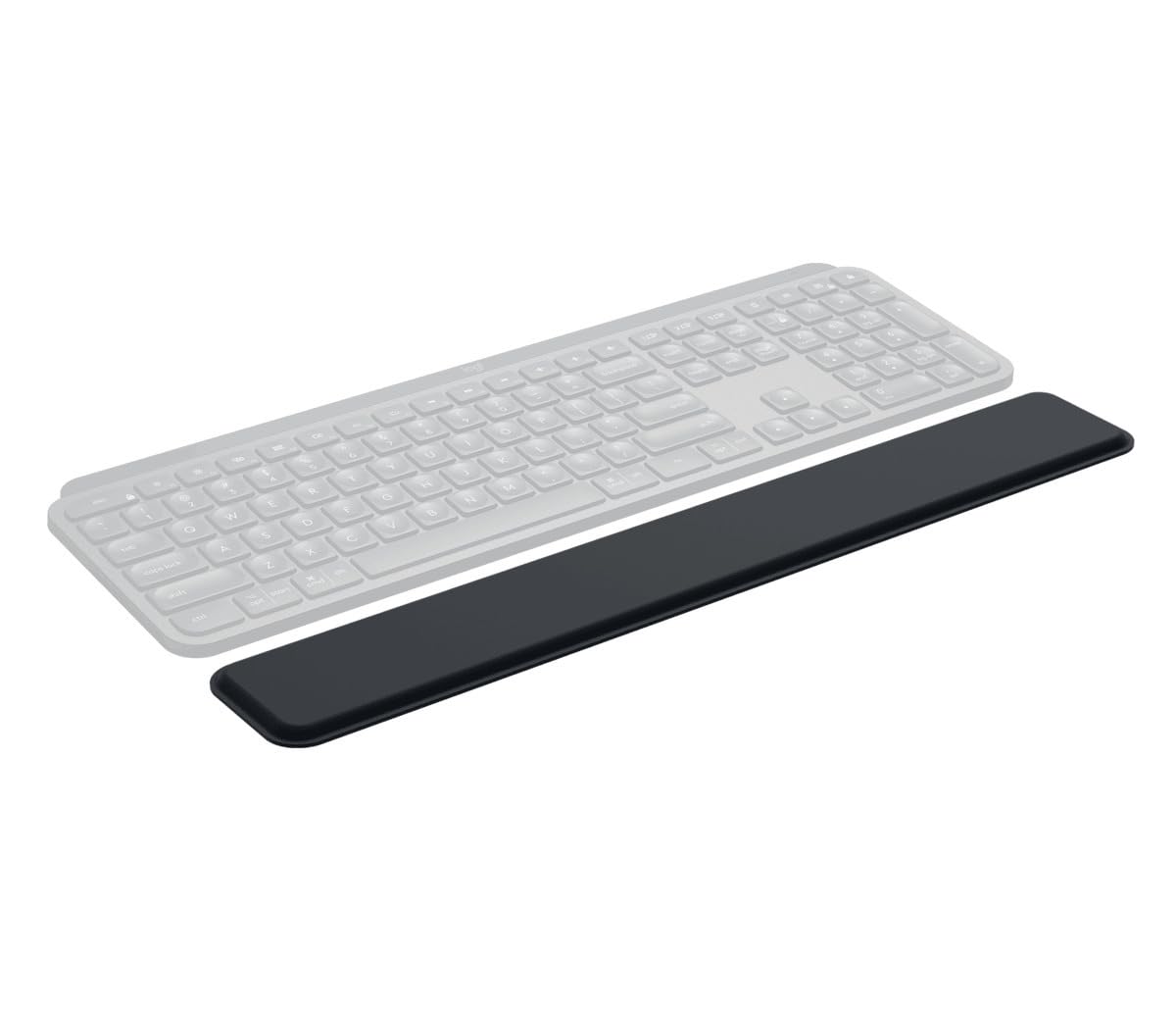 Logitech MX Palm Rest for MX Keys Premium No-Slip Support - Black