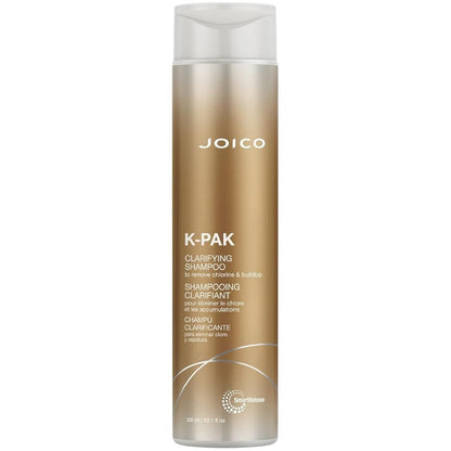 Joico K-PAK Daily Clarifying Shampoo to Remove Buildup, Deep Cleansing For Damaged Hair, Repair and Prevents Breakage, With Keratin and Guajava Fruit Extract, Gold, 300mL - Available at All In One Marketplace Canada