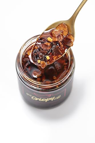 Hot Crispy Oil Original – All-Natural Blend with Fried Shallots, Garlic & Chili Peppers, 170g