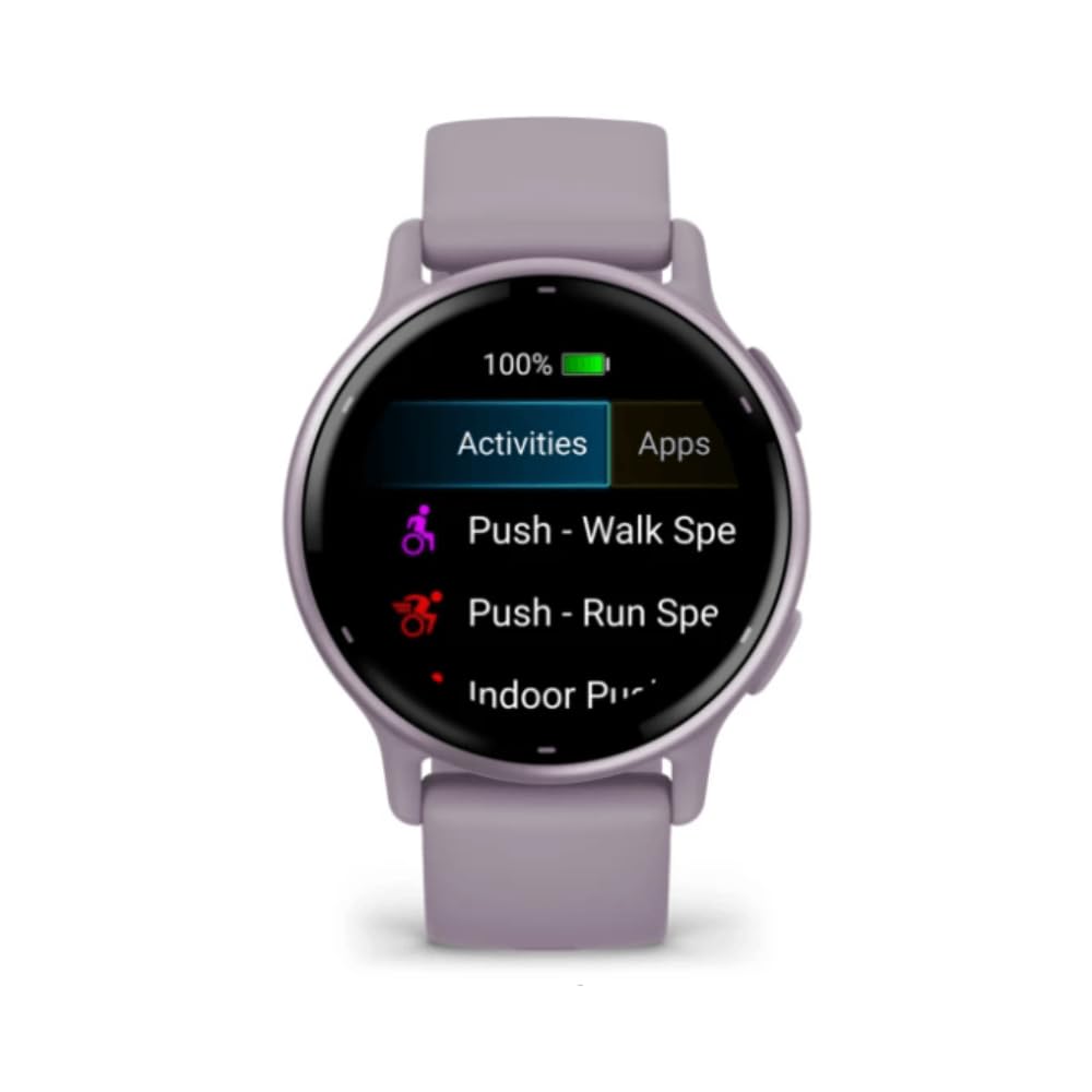 Garmin vívoactive 5, Health and Fitness GPS Smartwatch, AMOLED Display, Up to 11 Days of Battery, Orchid