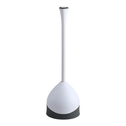 Clorox Toilet Plunger with Hideaway Caddy for Bathroom, Accessories Organizers & Storage, Toilet Unclogger, Plunger with Holder Clorox