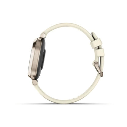 Garmin Lily 2, Small and Stylish Smartwatch, Hidden Display, Patterned Lens, Up to 5 Days Battery Life, Coconut