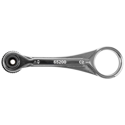 Klein Tools 65200 Ratchet Set, 5-Piece Mini Ratchet Set with Phillips, Slotted, and Adapter for Other Socket Sizes, for Tight Spaces