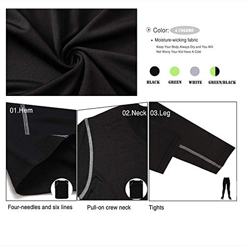 Minghe Boys Hockey Base Layer Moisture Wicking Quick Dry Underwear 2 Pcs 🍁 All In One Marketplace Canada