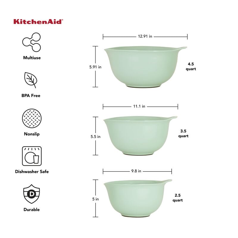 KitchenAid - Nesting Mixing Bowls Set
