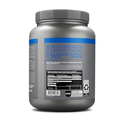 Isopure Zero Carb Whey Protein Isolate Powder - Creamy Vanilla Flavor - 25g Per Serving, 14 Servings (406g)