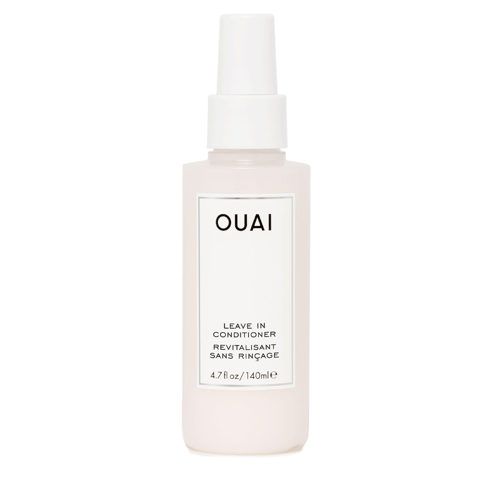 OUAI Leave In Conditioner & Heat Protectant for Hair - Prep Hair for Styling or Use as Detangling Spray to Fight Frizz & Flyaways - No Parabens, Sulfates or Phthalates (4.7 oz) - Available at All In One Marketplace Canada