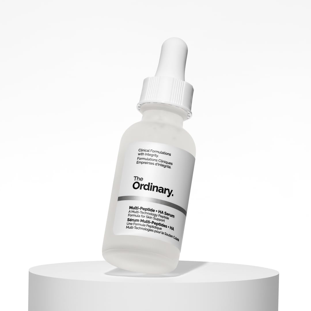 The Ordinary Multi-Peptide + Hyaluronic Acid, Anti-Aging Peptide Serum for Crow’s Feet, Elasticity & Firmness, 30 ml - Available at All In One Marketplace Canada