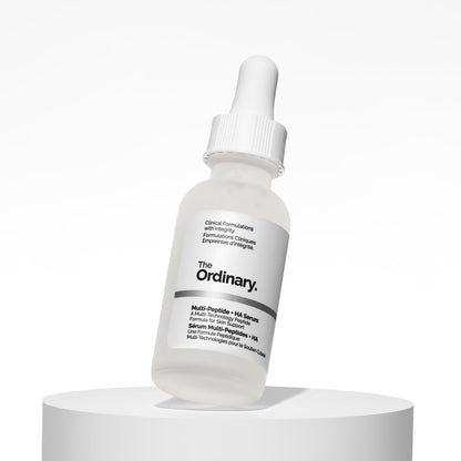 The Ordinary Multi-Peptide + Hyaluronic Acid, Anti-Aging Peptide Serum for Crow’s Feet, Elasticity & Firmness, 30 ml - Available at All In One Marketplace Canada