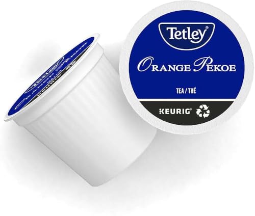 Tetley Orange Pekoe Tea K-Cup Pods, 72 Count