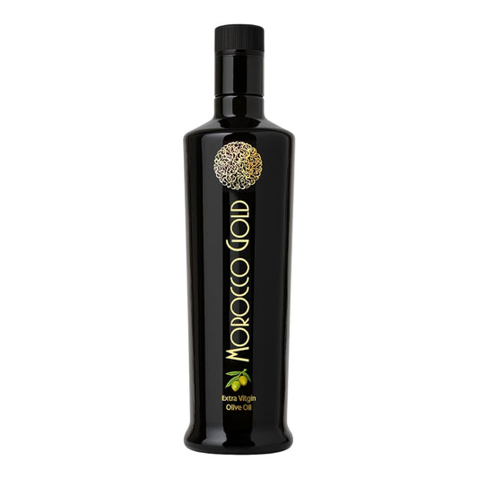 Morocco Gold Early Harvest Extra Virgin Olive Oil – Cold Pressed, 652mg/kg Polyphenols, 500ml