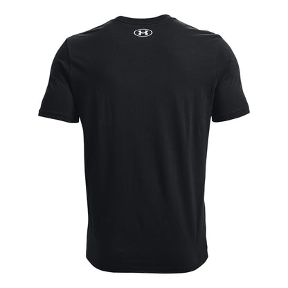 Under Armour Men's Sportstyle Logo Short Sleeve T Shirt, (001) Black / / White, Large Under Armour