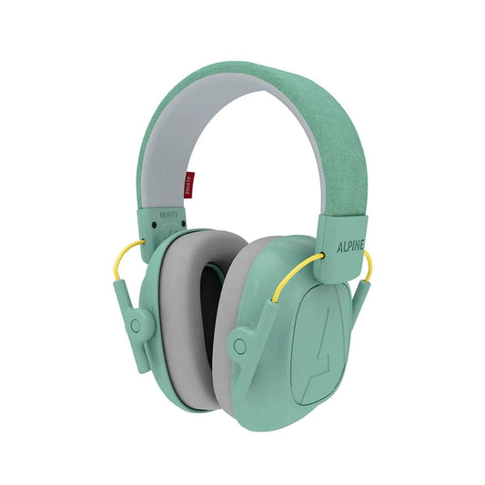 Alpine Muffy - Casque antibruit pour enfants - Certifié CE et ANSI - Casque de protection auditive pour l'autisme - Protection auditive pour enfants pour aider à la concentration et à la gestion sensorielle - Menthe