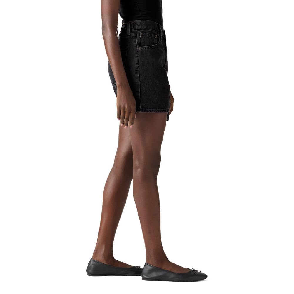 Levi's Womens Cinch Mid-Thigh Short, (New) Open Mind (Non Stretch), 28
